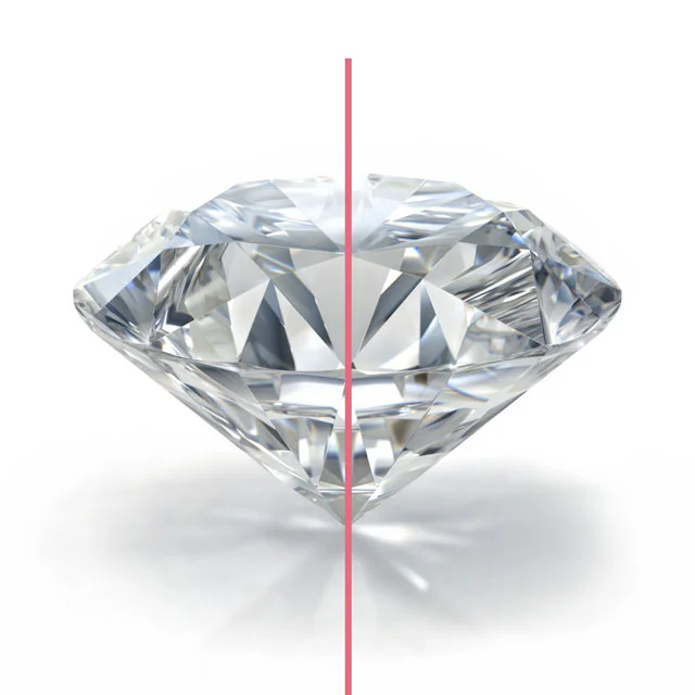 Diamants de laboratoire vs